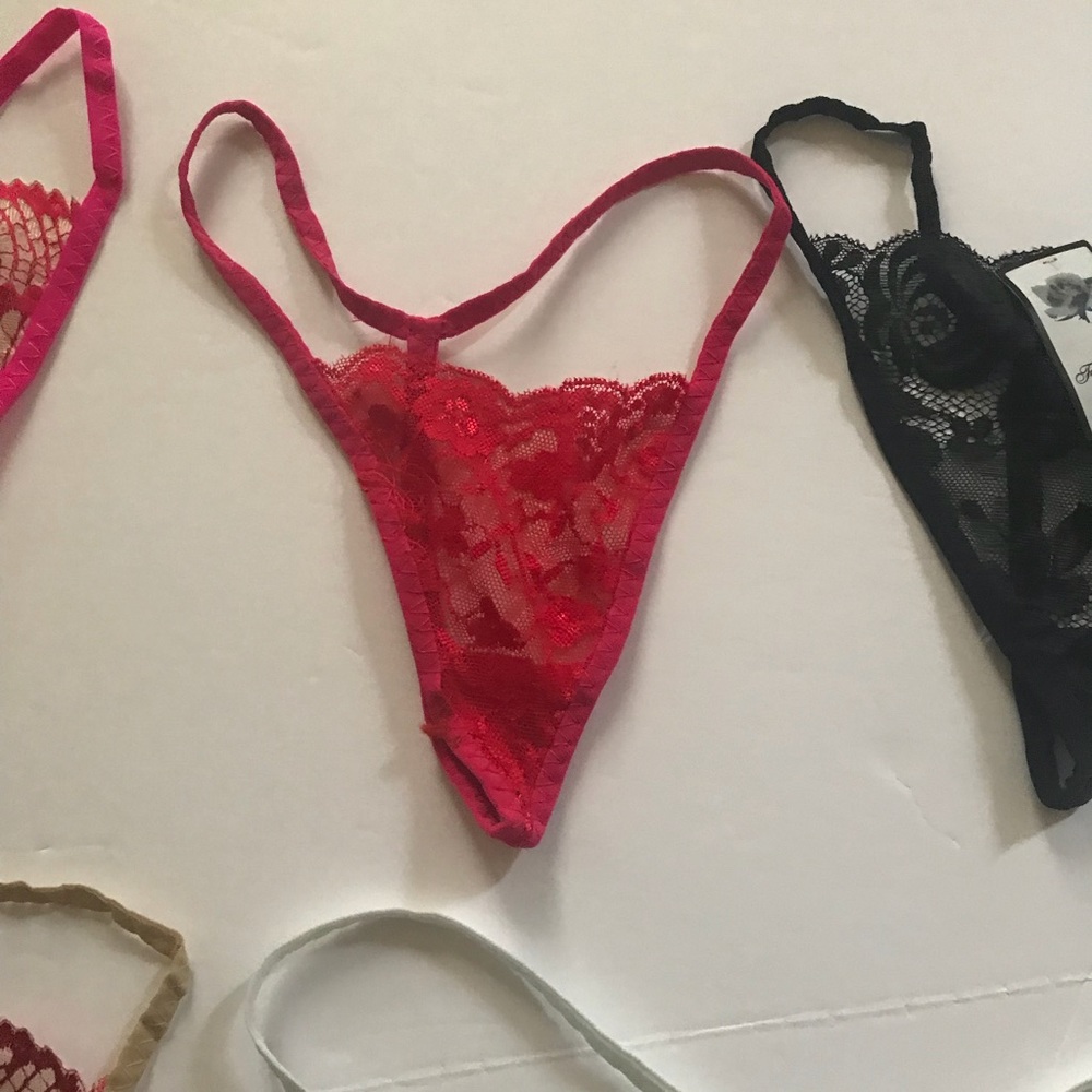Sexy G-String T-back Thong Lace Panty 6 Pack- IN-2 - Picture 7 of 9